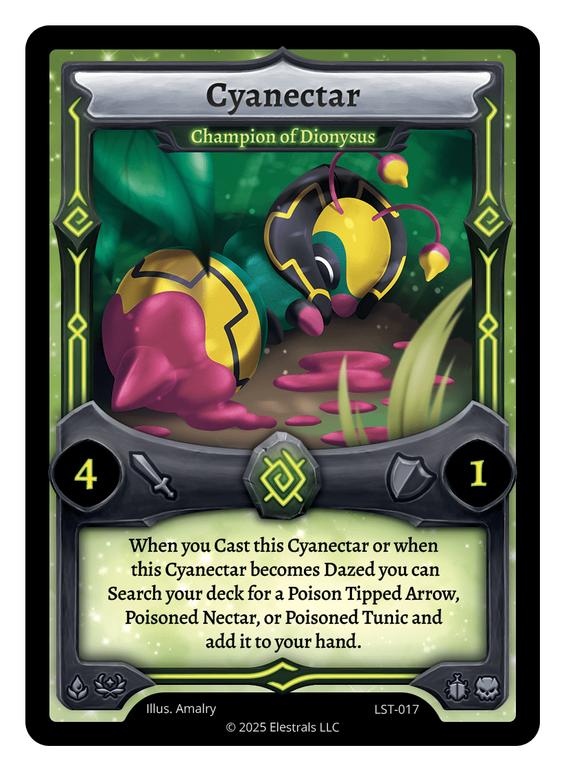 Cyanectar - Champion of Dionysus - LST-017